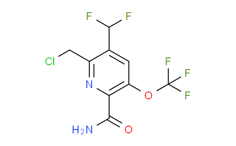 AM92150 | 1804927-00-1 | 2-(Chloromethyl)-3-(difluoromethyl)-5-(trifluoromethoxy)pyridine-6-carboxamide