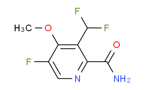 3-(Difluoromethyl)-5-fluoro-4-methoxypyridine-2-carboxamide