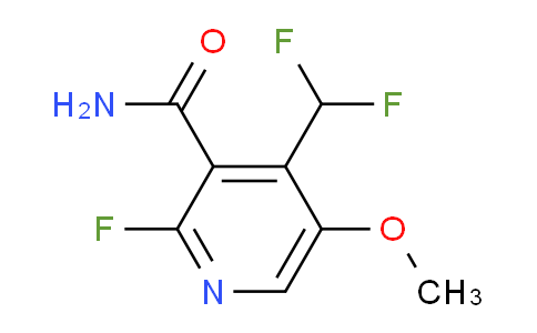 4-(Difluoromethyl)-2-fluoro-5-methoxypyridine-3-carboxamide