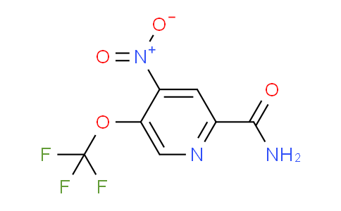 4-Nitro-5-(trifluoromethoxy)pyridine-2-carboxamide