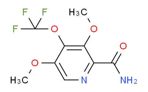 3,5-Dimethoxy-4-(trifluoromethoxy)pyridine-2-carboxamide