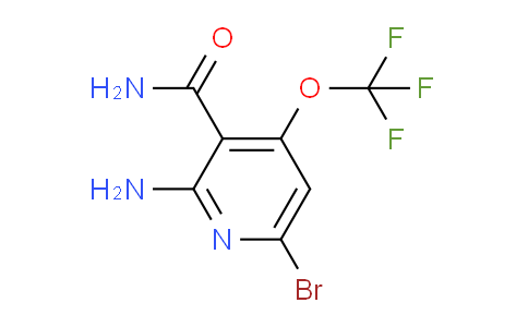 2-Amino-6-bromo-4-(trifluoromethoxy)pyridine-3-carboxamide