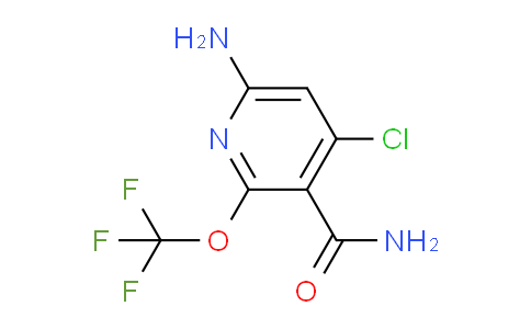 6-Amino-4-chloro-2-(trifluoromethoxy)pyridine-3-carboxamide