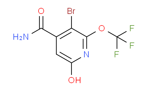 AM92239 | 1804576-47-3 | 3-Bromo-6-hydroxy-2-(trifluoromethoxy)pyridine-4-carboxamide
