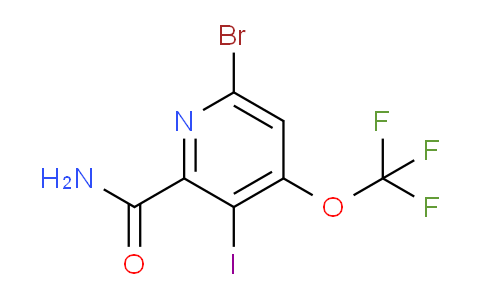 AM92240 | 1803996-26-0 | 6-Bromo-3-iodo-4-(trifluoromethoxy)pyridine-2-carboxamide