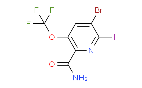 AM92242 | 1806077-47-3 | 3-Bromo-2-iodo-5-(trifluoromethoxy)pyridine-6-carboxamide