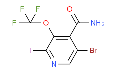 AM92243 | 1806128-54-0 | 5-Bromo-2-iodo-3-(trifluoromethoxy)pyridine-4-carboxamide