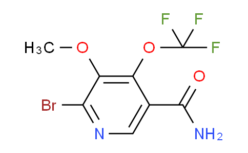 AM92244 | 1804639-15-3 | 2-Bromo-3-methoxy-4-(trifluoromethoxy)pyridine-5-carboxamide