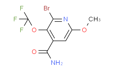 AM92245 | 1804398-55-7 | 2-Bromo-6-methoxy-3-(trifluoromethoxy)pyridine-4-carboxamide