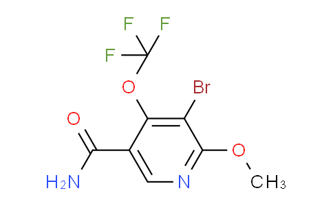 AM92246 | 1804398-61-5 | 3-Bromo-2-methoxy-4-(trifluoromethoxy)pyridine-5-carboxamide