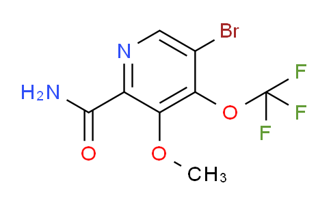 AM92247 | 1804003-58-4 | 5-Bromo-3-methoxy-4-(trifluoromethoxy)pyridine-2-carboxamide