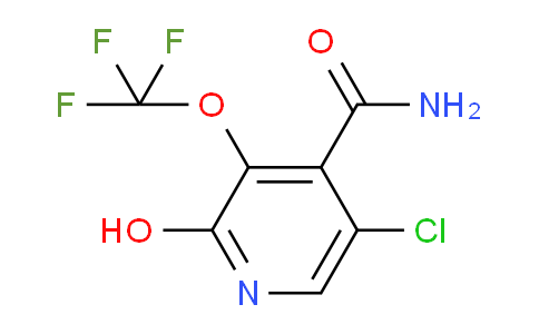5-Chloro-2-hydroxy-3-(trifluoromethoxy)pyridine-4-carboxamide