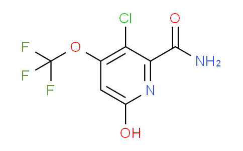 3-Chloro-6-hydroxy-4-(trifluoromethoxy)pyridine-2-carboxamide