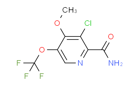 3-Chloro-4-methoxy-5-(trifluoromethoxy)pyridine-2-carboxamide