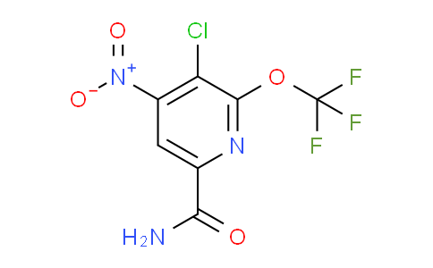 AM92290 | 1804666-38-3 | 3-Chloro-4-nitro-2-(trifluoromethoxy)pyridine-6-carboxamide