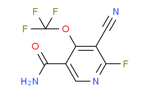 AM92292 | 1806105-33-8 | 3-Cyano-2-fluoro-4-(trifluoromethoxy)pyridine-5-carboxamide