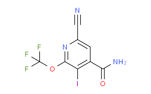 AM92295 | 1804807-30-4 | 6-Cyano-3-iodo-2-(trifluoromethoxy)pyridine-4-carboxamide