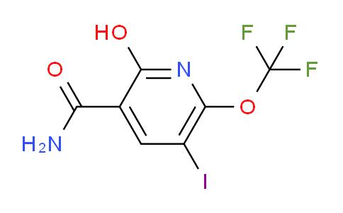 2-Hydroxy-5-iodo-6-(trifluoromethoxy)pyridine-3-carboxamide