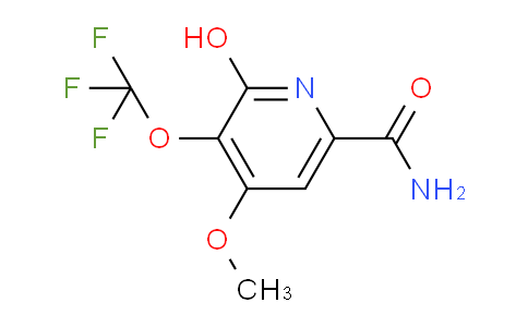 2-Hydroxy-4-methoxy-3-(trifluoromethoxy)pyridine-6-carboxamide