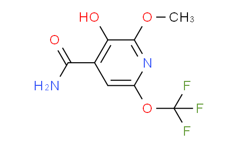 3-Hydroxy-2-methoxy-6-(trifluoromethoxy)pyridine-4-carboxamide