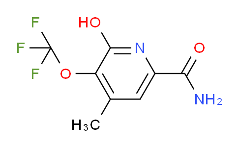 AM92345 | 1805999-94-3 | 2-Hydroxy-4-methyl-3-(trifluoromethoxy)pyridine-6-carboxamide