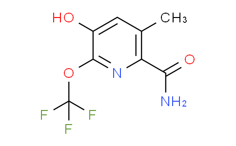 3-Hydroxy-5-methyl-2-(trifluoromethoxy)pyridine-6-carboxamide