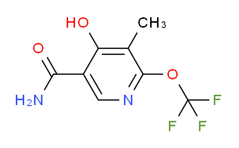 4-Hydroxy-3-methyl-2-(trifluoromethoxy)pyridine-5-carboxamide