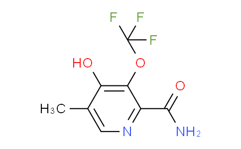4-Hydroxy-5-methyl-3-(trifluoromethoxy)pyridine-2-carboxamide