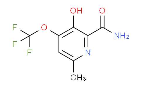 3-Hydroxy-6-methyl-4-(trifluoromethoxy)pyridine-2-carboxamide