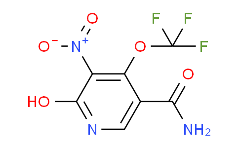 2-Hydroxy-3-nitro-4-(trifluoromethoxy)pyridine-5-carboxamide
