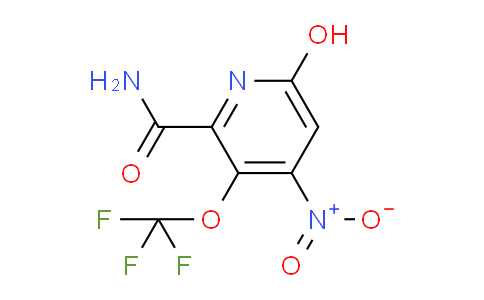 6-Hydroxy-4-nitro-3-(trifluoromethoxy)pyridine-2-carboxamide