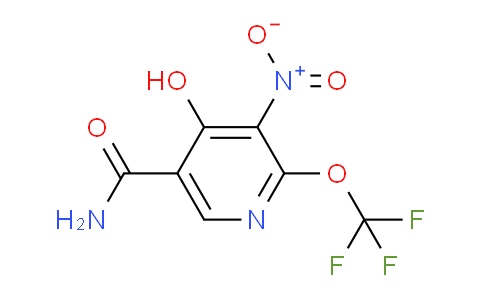 4-Hydroxy-3-nitro-2-(trifluoromethoxy)pyridine-5-carboxamide
