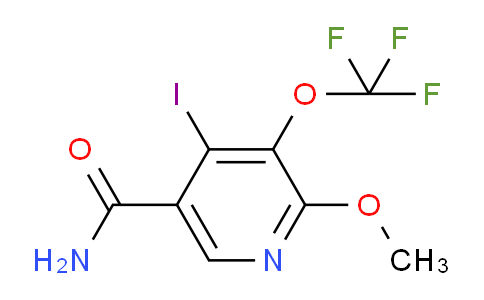 AM92358 | 1804779-55-2 | 4-Iodo-2-methoxy-3-(trifluoromethoxy)pyridine-5-carboxamide