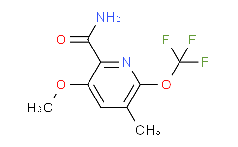 AM92372 | 1806754-36-8 | 3-Methoxy-5-methyl-6-(trifluoromethoxy)pyridine-2-carboxamide