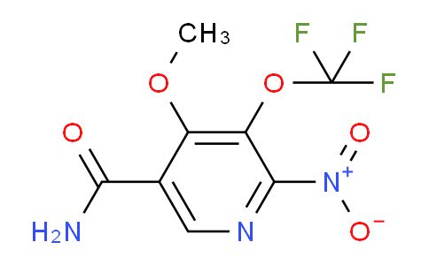 4-Methoxy-2-nitro-3-(trifluoromethoxy)pyridine-5-carboxamide