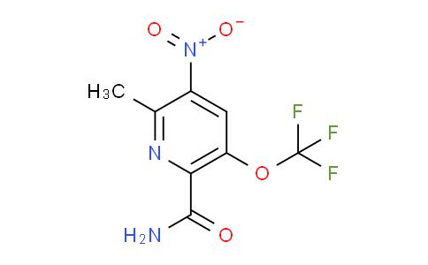 AM92378 | 1805300-70-2 | 2-Methyl-3-nitro-5-(trifluoromethoxy)pyridine-6-carboxamide