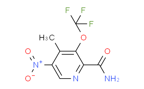 AM92384 | 1805301-24-9 | 4-Methyl-5-nitro-3-(trifluoromethoxy)pyridine-2-carboxamide
