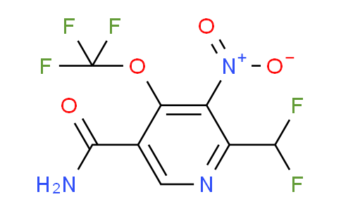 AM92385 | 1806060-69-4 | 2-(Difluoromethyl)-3-nitro-4-(trifluoromethoxy)pyridine-5-carboxamide