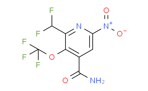 AM92389 | 1804857-49-5 | 2-(Difluoromethyl)-6-nitro-3-(trifluoromethoxy)pyridine-4-carboxamide