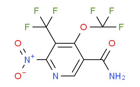 AM92392 | 1806763-54-1 | 2-Nitro-4-(trifluoromethoxy)-3-(trifluoromethyl)pyridine-5-carboxamide