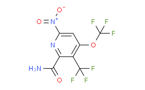 AM92393 | 1804858-12-5 | 6-Nitro-4-(trifluoromethoxy)-3-(trifluoromethyl)pyridine-2-carboxamide