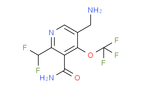 AM92399 | 1805918-51-7 | 5-(Aminomethyl)-2-(difluoromethyl)-4-(trifluoromethoxy)pyridine-3-carboxamide
