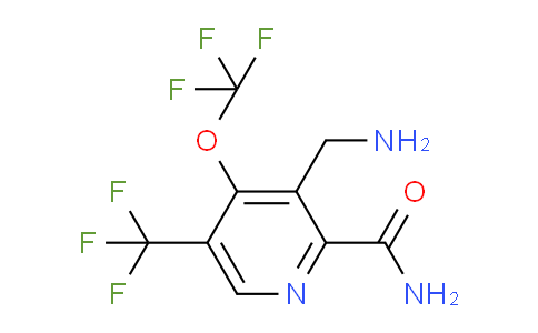AM92405 | 1805296-67-6 | 3-(Aminomethyl)-4-(trifluoromethoxy)-5-(trifluoromethyl)pyridine-2-carboxamide