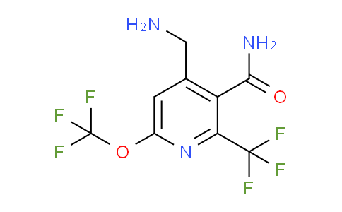 AM92406 | 1804439-26-6 | 4-(Aminomethyl)-6-(trifluoromethoxy)-2-(trifluoromethyl)pyridine-3-carboxamide