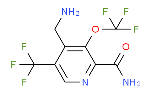 AM92407 | 1805296-97-2 | 4-(Aminomethyl)-3-(trifluoromethoxy)-5-(trifluoromethyl)pyridine-2-carboxamide