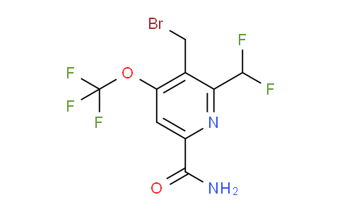AM92411 | 1804755-22-3 | 3-(Bromomethyl)-2-(difluoromethyl)-4-(trifluoromethoxy)pyridine-6-carboxamide
