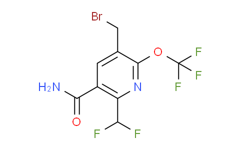 AM92412 | 1805147-66-3 | 3-(Bromomethyl)-6-(difluoromethyl)-2-(trifluoromethoxy)pyridine-5-carboxamide
