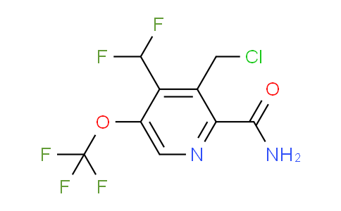 AM92413 | 1805957-30-5 | 3-(Chloromethyl)-4-(difluoromethyl)-5-(trifluoromethoxy)pyridine-2-carboxamide