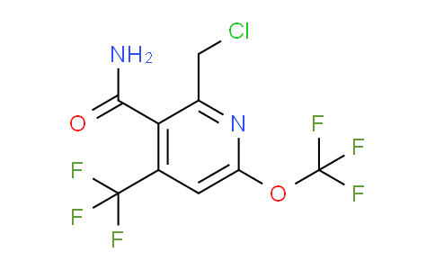 AM92416 | 1804930-73-1 | 2-(Chloromethyl)-6-(trifluoromethoxy)-4-(trifluoromethyl)pyridine-3-carboxamide