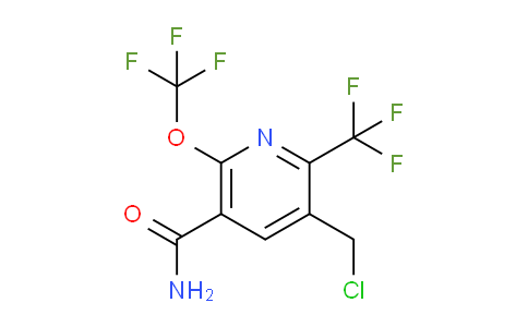AM92420 | 1806783-37-8 | 3-(Chloromethyl)-6-(trifluoromethoxy)-2-(trifluoromethyl)pyridine-5-carboxamide